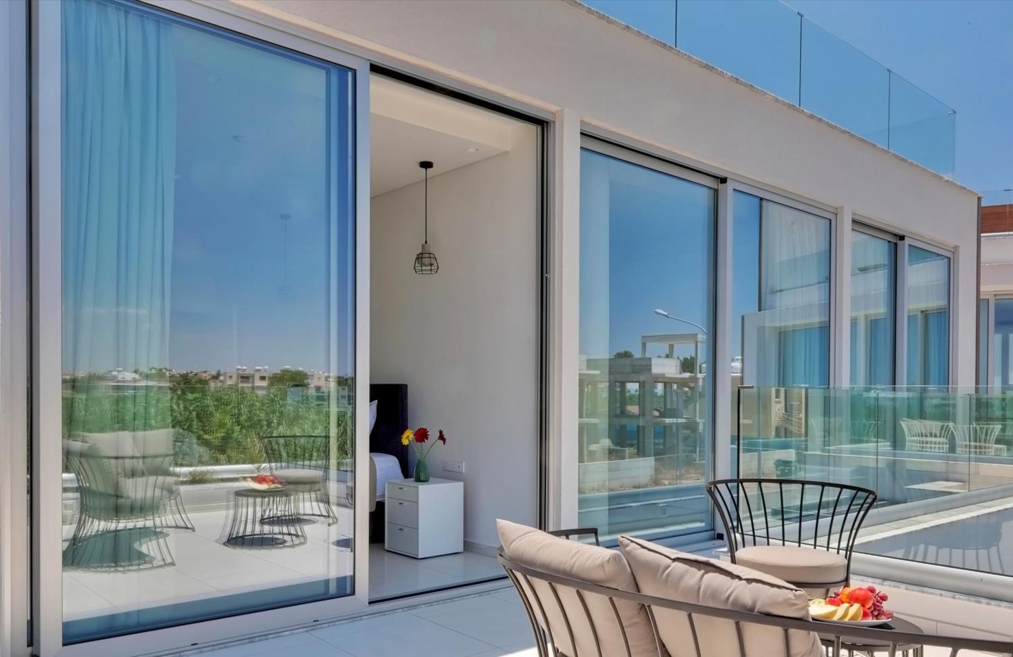 Seaview Luxury Villa Jacuzzi & Pool! 2 Min Beach Protarász Kültér fotó